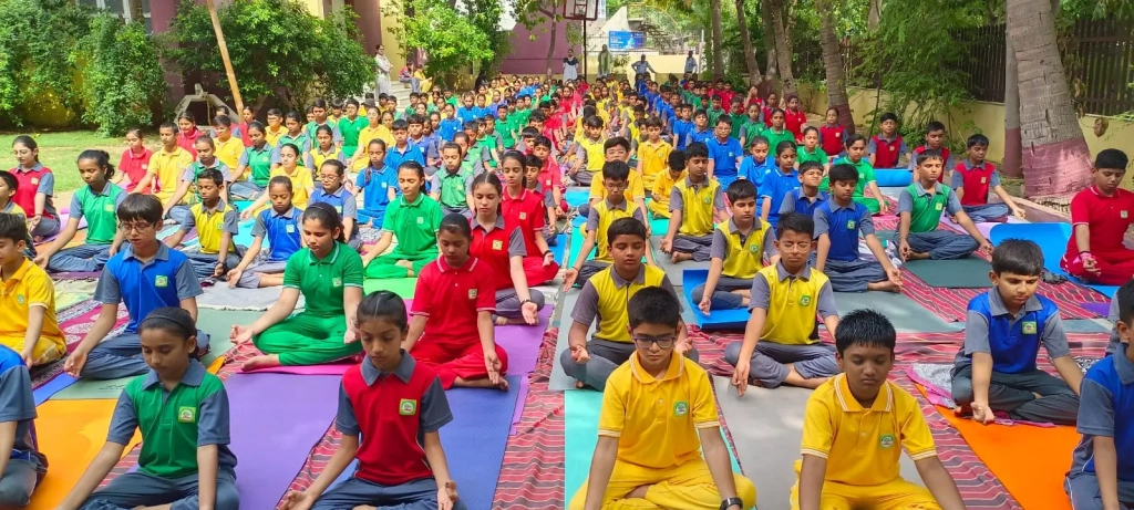 Yoga Day GSEB 1