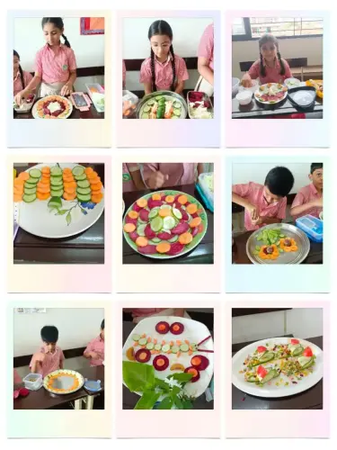 SALAD DECORATION COMPETITION Bhayali 1